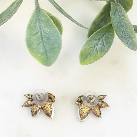 🆑 "Lennox" Earrings || Clear Crystal Statement - Picture 6 of 11